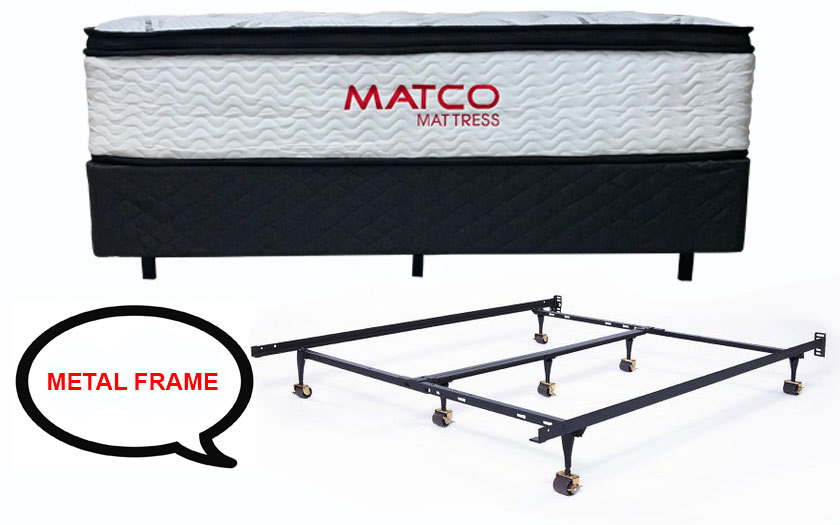 Metal frame for mattress - Pensacola