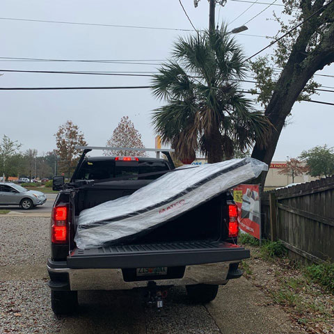 Truck with mattress Goulding Pensacola, Fl