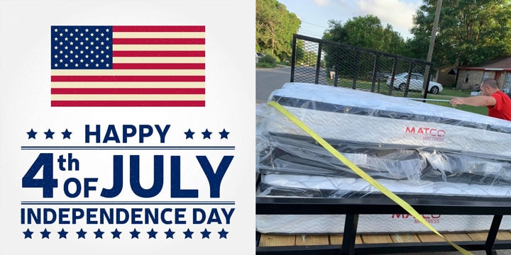 Fourth of july mattress sale in Pensacola, Fl