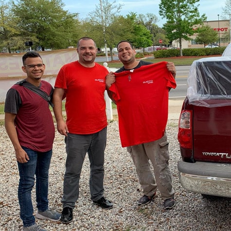 Customers in MATCO Mattress place - Pensacola, Fl